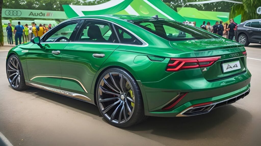 New Audi A4 2026 In Green Color